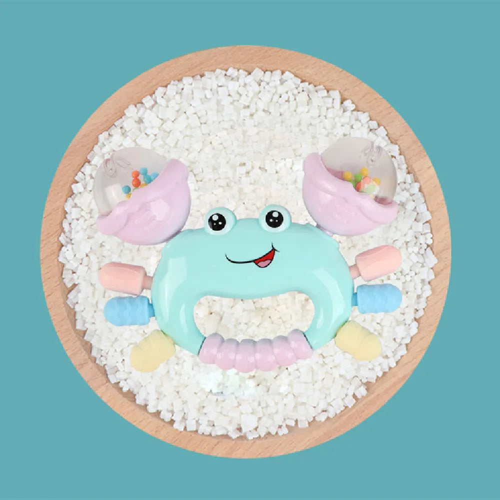 1pc random color Early Development crab Rattle Toys For Babies 0 to 36 Months Newborns Baby Games Toys Teether Rattle Baby Toys