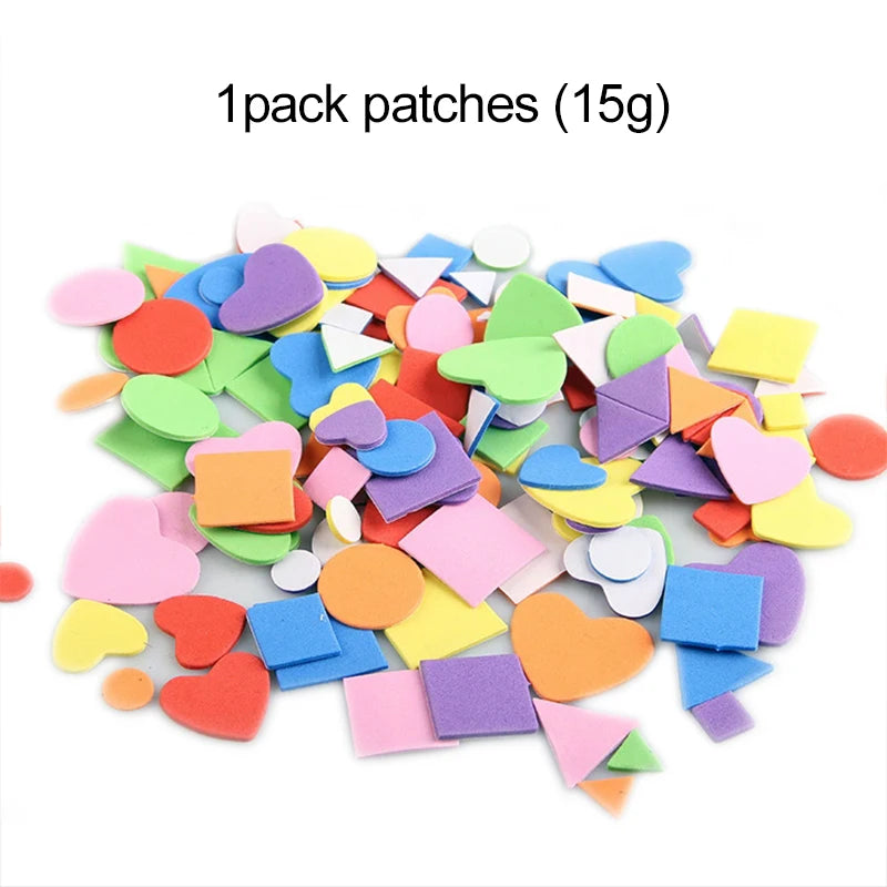 Rainbow Craft Toy Set for Kids DIY Handmade Projects Multiple Materials Party Entertainment Creative Handicraft Toys TMZ