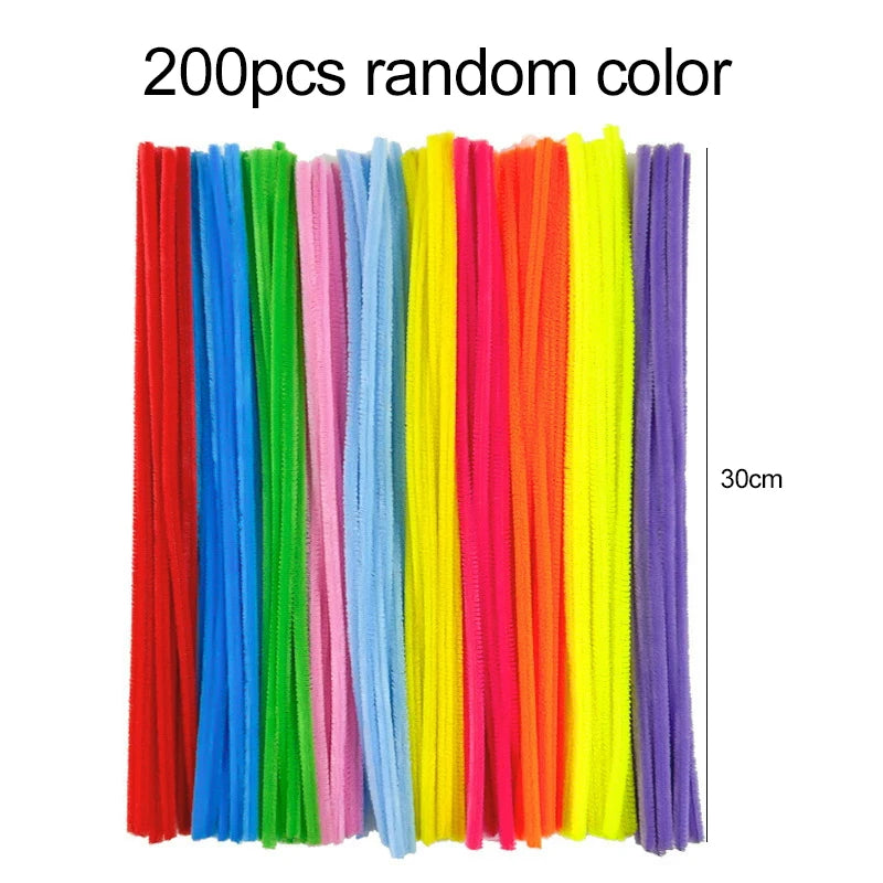 Rainbow Craft Toy Set for Kids DIY Handmade Projects Multiple Materials Party Entertainment Creative Handicraft Toys TMZ