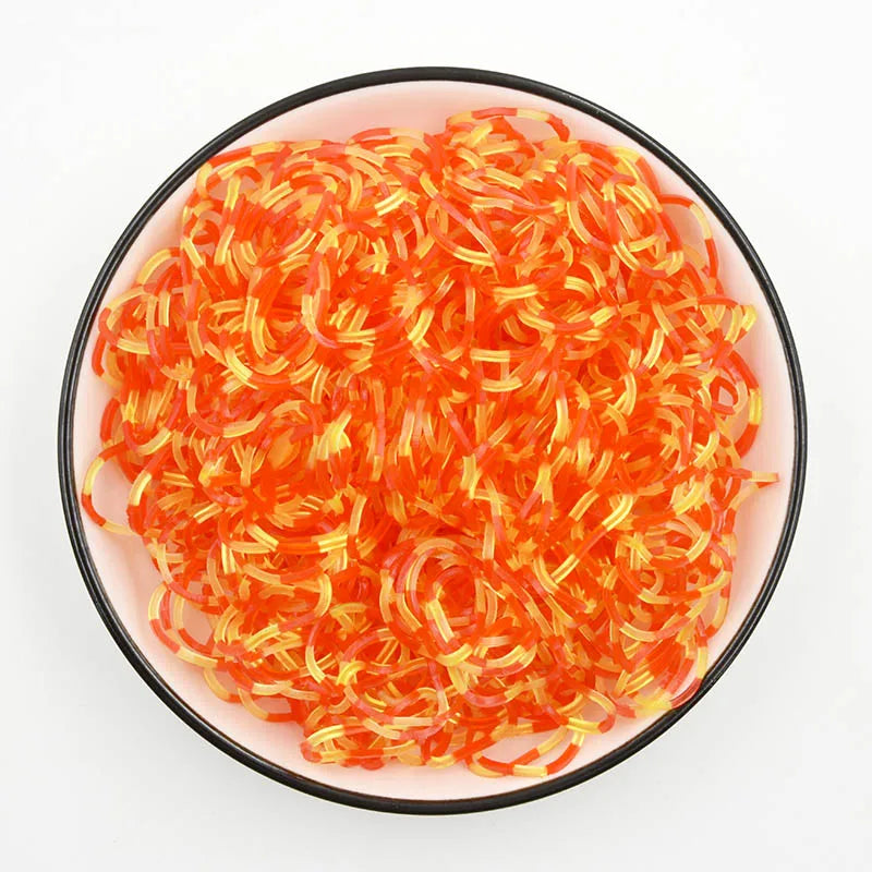 600pcs Colorful Rubber Loom Bands Refill Kit for Boy Girl DIY Craft Gift Set  Rubber Band Loom Make Bracelet Children's Toys