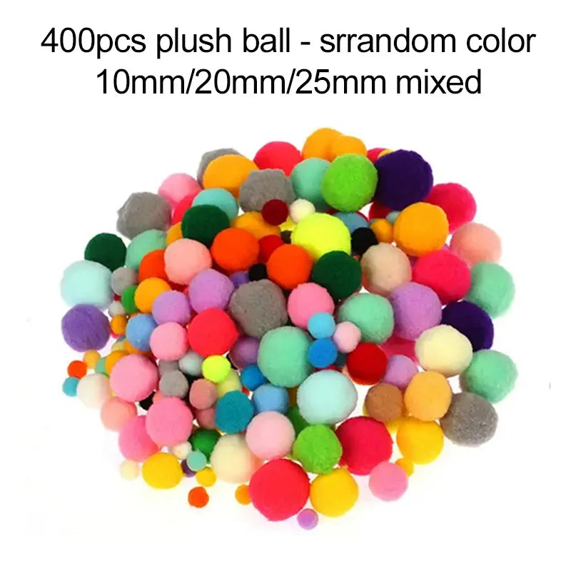 Rainbow Craft Toy Set for Kids DIY Handmade Projects Multiple Materials Party Entertainment Creative Handicraft Toys TMZ