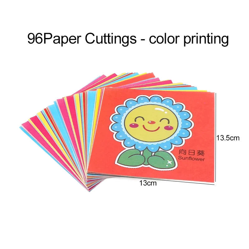 Rainbow Craft Toy Set for Kids DIY Handmade Projects Multiple Materials Party Entertainment Creative Handicraft Toys TMZ