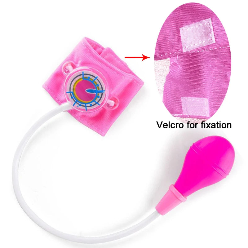 Children Doctors Toy Pretend Play Toys Doctor Nurse Coat Simulated Stethoscope Role-playing Games Festival Gift for Kids TMZ